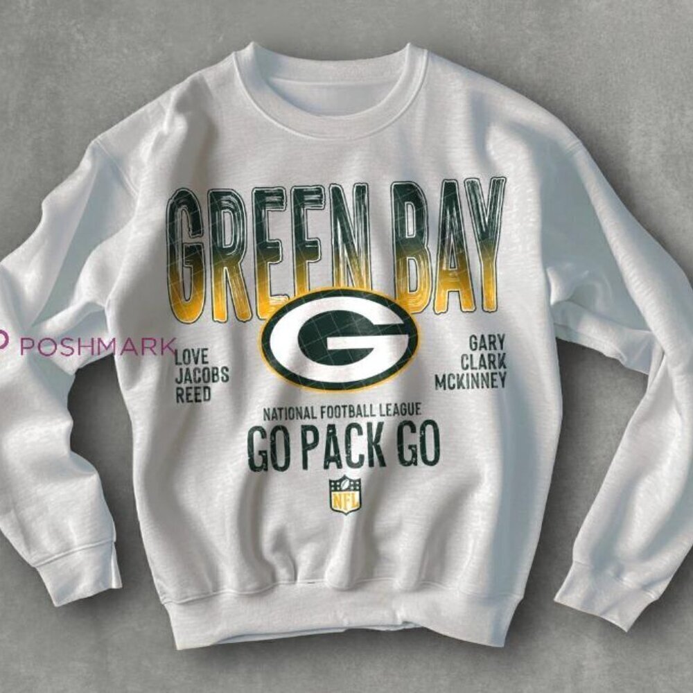 Green Bay Packers Go Pack Go Football Retro Fan Gift Sweatshirt